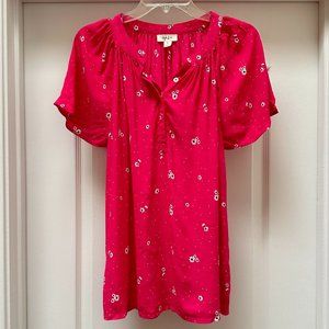 Style & Co fuchsia top